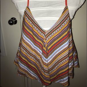 Patterned crop top